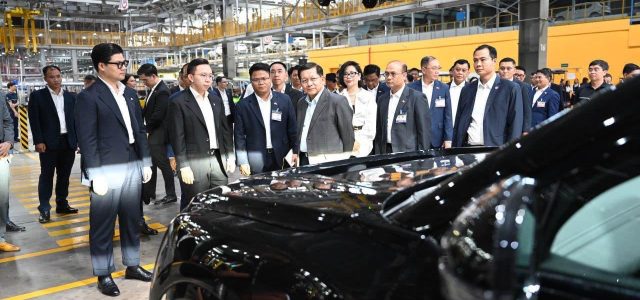 President Of Myanmar Visits VinFast Manufacturing Complex  In Hai Phong
