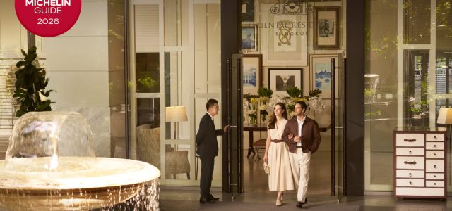 Oriental Residence Bangkok Awarded One MICHELIN Key for the Third Consecutive Year