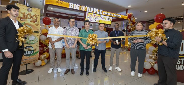 Big Apple Donuts & Coffee Opens Its 100th Store in Malaysia, Celebrates With RM1 Pandan Donuts Nationwide