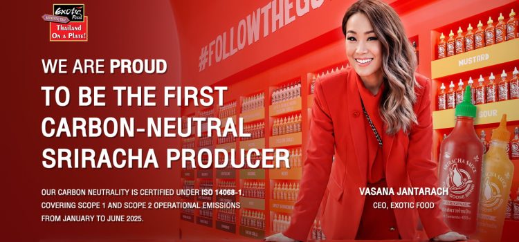 Exotic Food Becomes Thailand’s First Food Company Certified to ISO 14068-1:2023