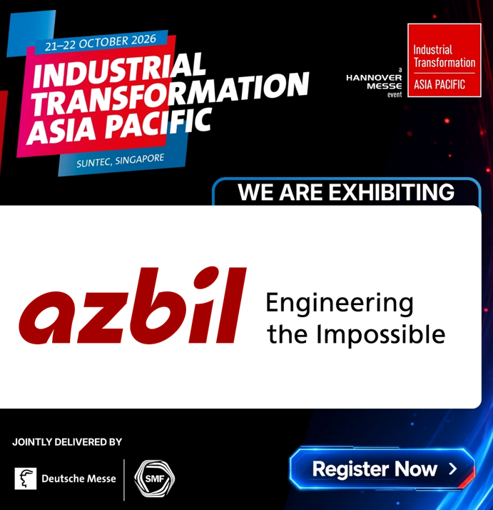Azbil to Present Automation Solutions as a Platinum Partner at Industrial Transformation ASIA-PACIFIC 2026